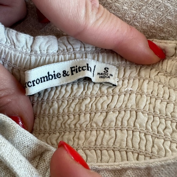 Abercrombie & Fitch Linen Romper - Picture 5 of 6